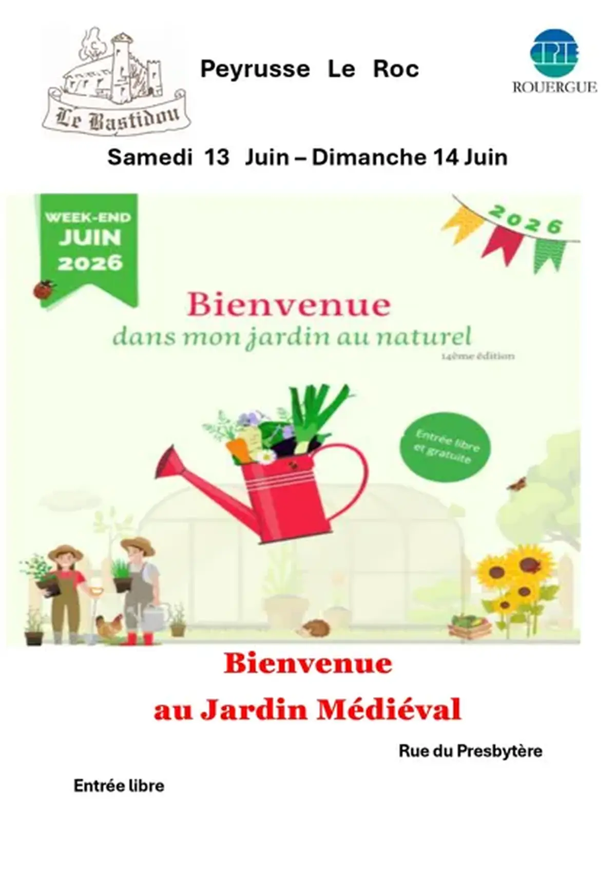 Rendez-vous aux jardins à Peyrusse-le-Roc