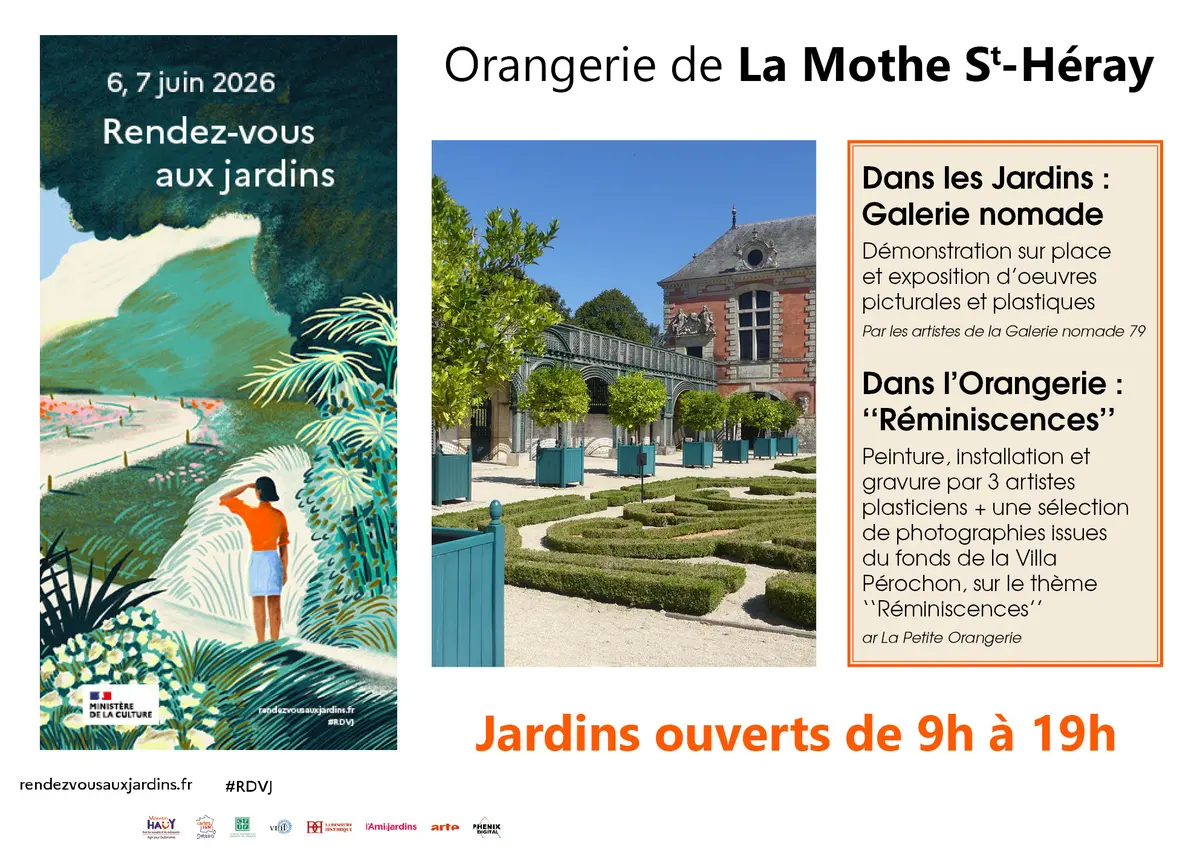 Rendez-vous aux jardins : artistes au jardin