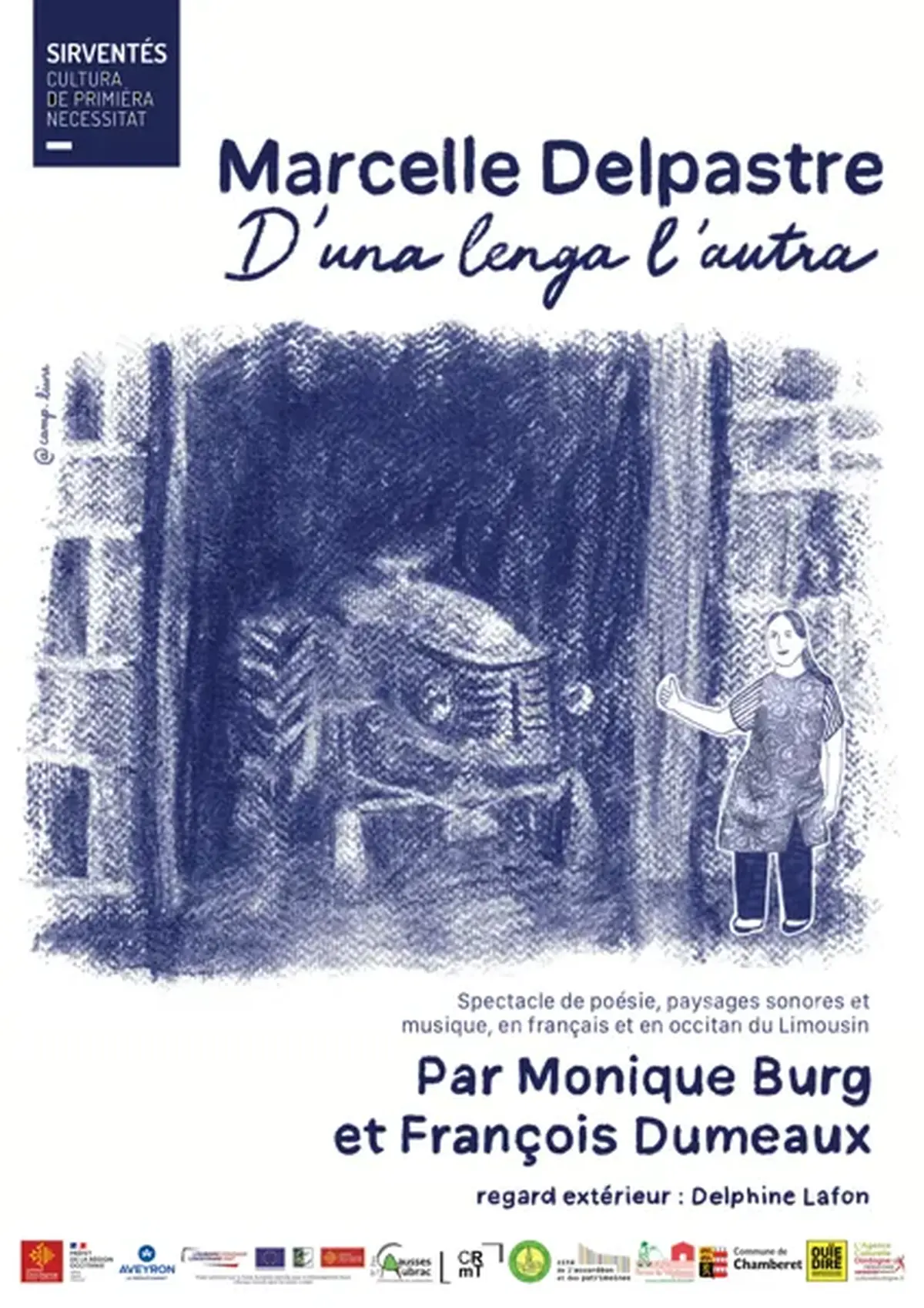 Rendez-vous d'Oc - Spectacle Marcelle Delpastre : d'una lenga l'autra