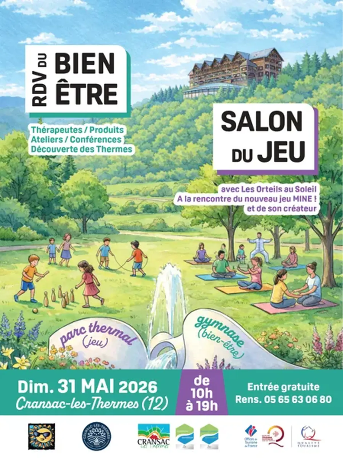 Rendez-vous du bien-être et Salon du jeu
