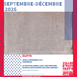 Rendez-Vous Du Pays D'Art Et D'Histoire Conférence - Le Traité De Corbeil (1258)