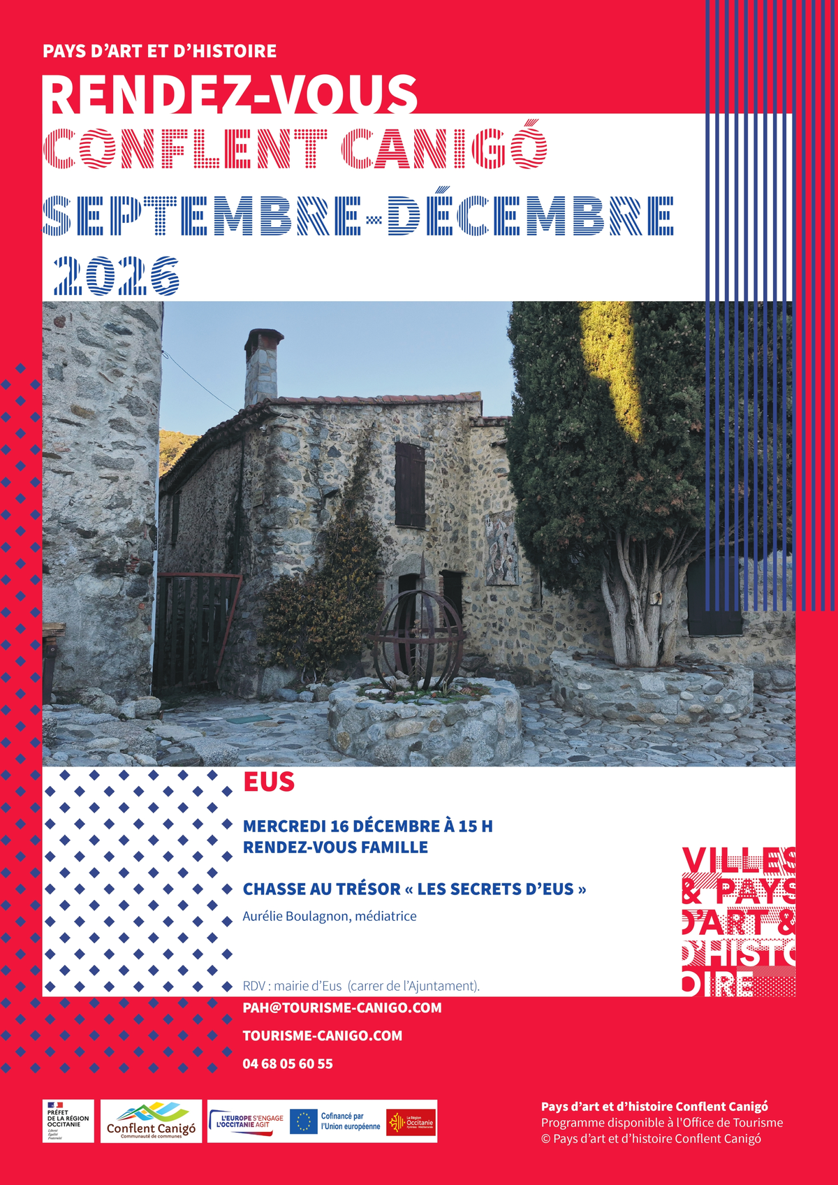 Rendez-Vous Du Pays D'Art Et D'Histoire Familles - Jeu De Piste « les Secrets D'Eus »