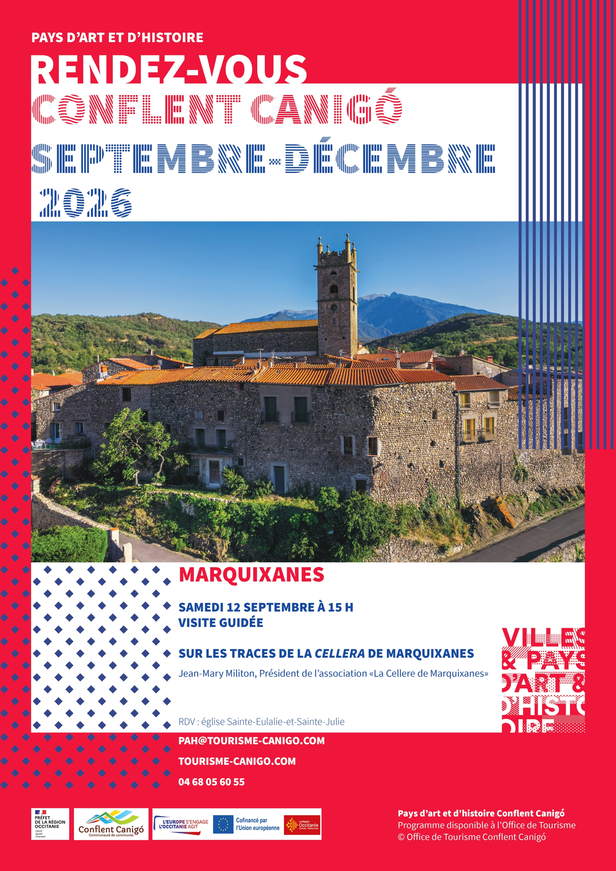 Rendez-Vous Du Pays D'Art Et D'Histoire Visite - La Cellera De Marquixanes