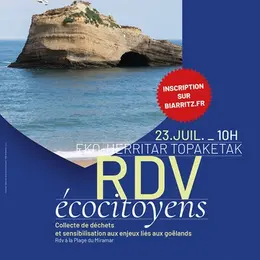 Rendez-vous écocitoyens :  collecte de déchets et sensibilisation sur les goëlands