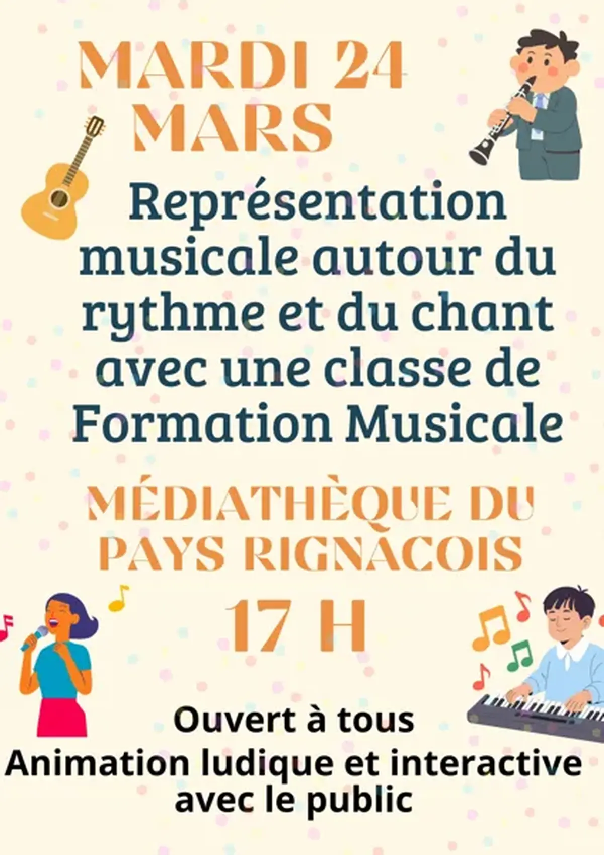 Rendez-vous musical à la médiathèque