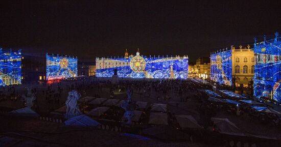 La Belle Saison &agrave; Nancy 2026 : mapping sur la place Stanislas