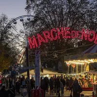 Le Marché de Noël sur le mail François Mitterrand &copy; Arnaud Loubry