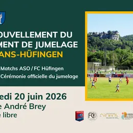 Renouvellement du serment de jumelage Ornans-Hüfingen