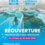 Réouverture Aquaparc Isis