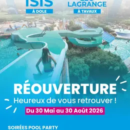 Réouverture Aquaparc Isis