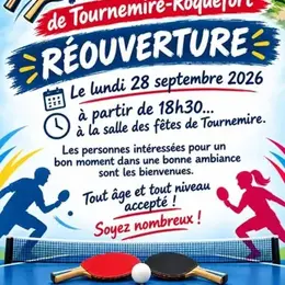 Réouverture Club de Ping-Pong