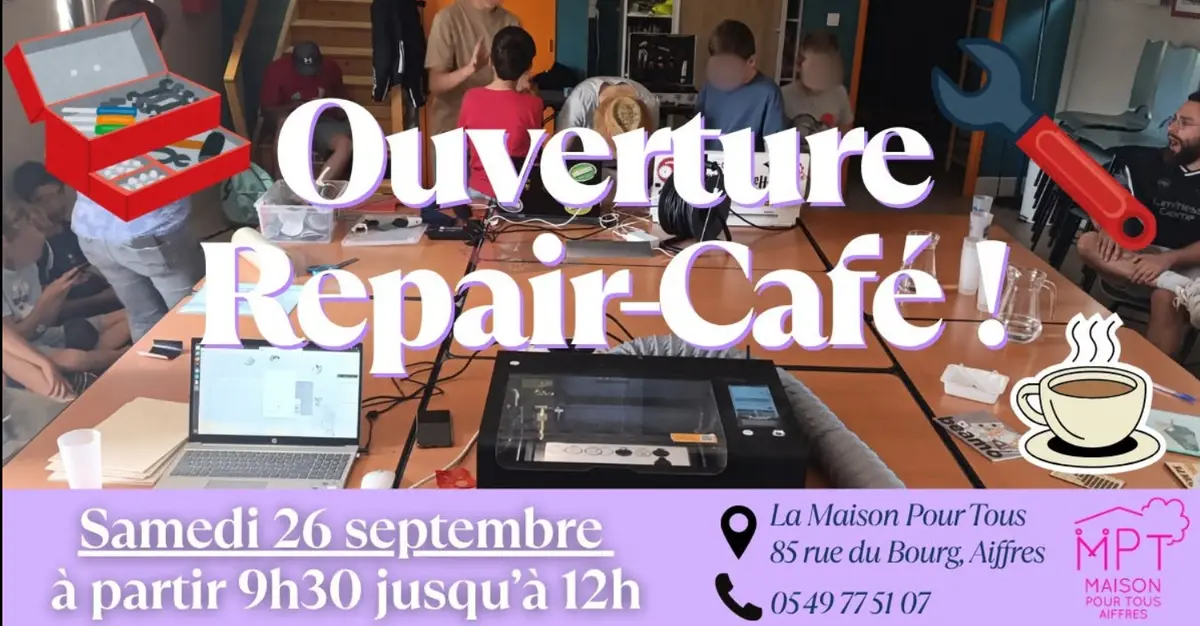 Repair-café à Aiffres