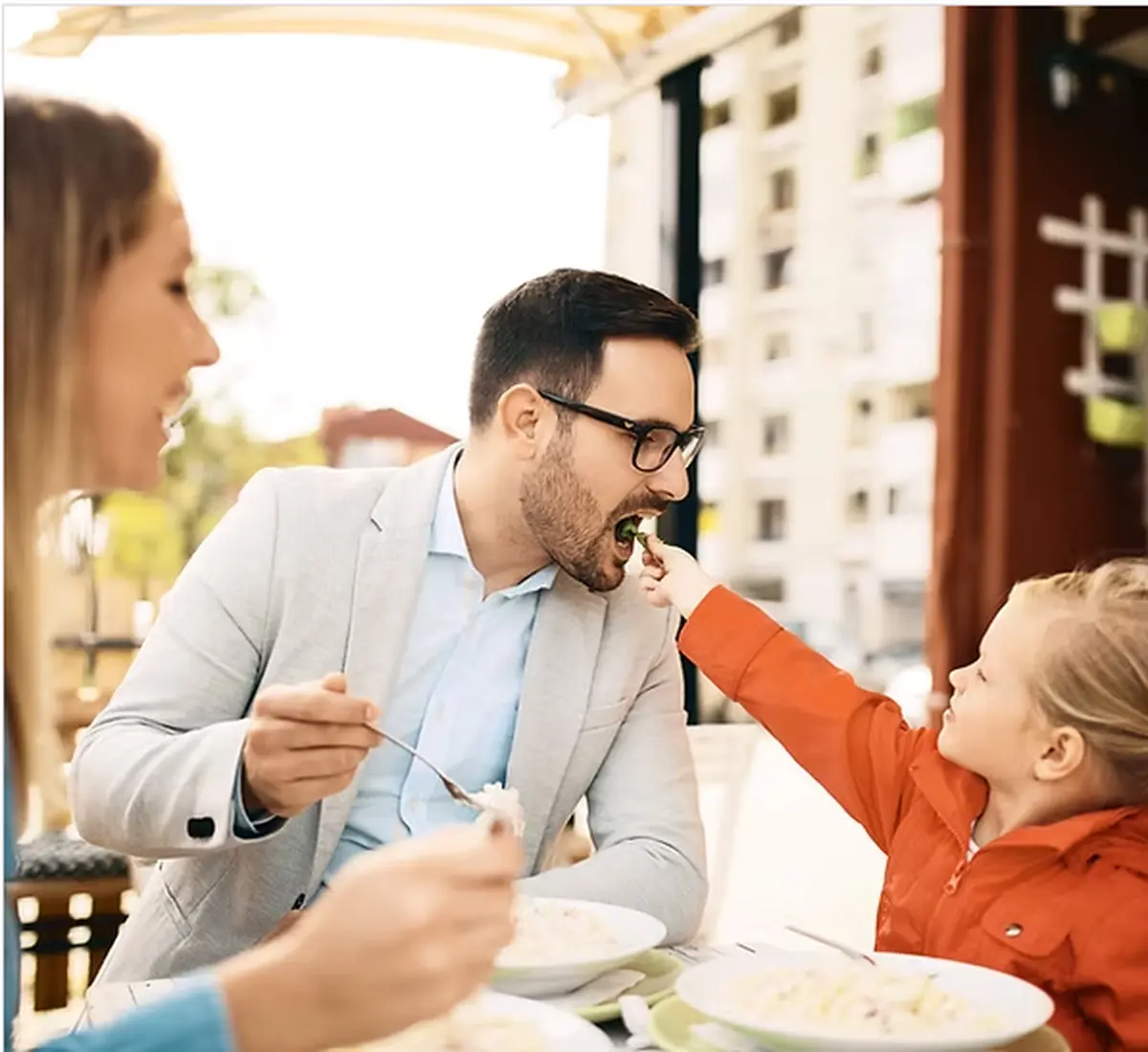Repas à l'envers