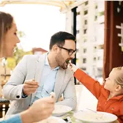Repas à l'envers