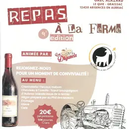 Repas à la Ferme Gaec Alazard