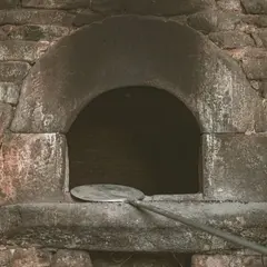 Repas au four à bois