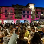 Repas au Marché des Producteurs de Pays à Sanguinet
