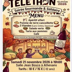 Repas au profit du Téléthon