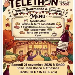 Repas au profit du Téléthon
