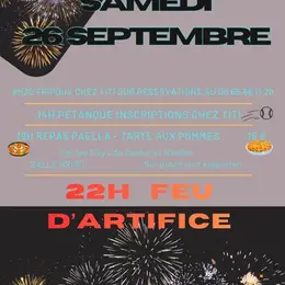 Repas avec le comité des fêtes de Brommat