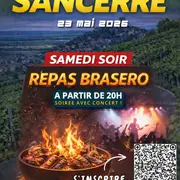 Repas Brasero de la 51ème course de côte de Sancerre