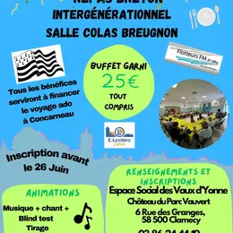 Repas breton intergénérationnel