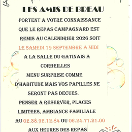 Repas campagnard