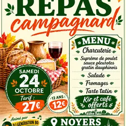 Repas campagnard