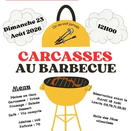 Repas : Carcasses au barbecue