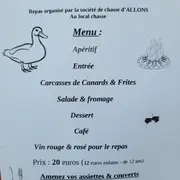 Repas carcasses de canards