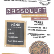 Repas cassoulet