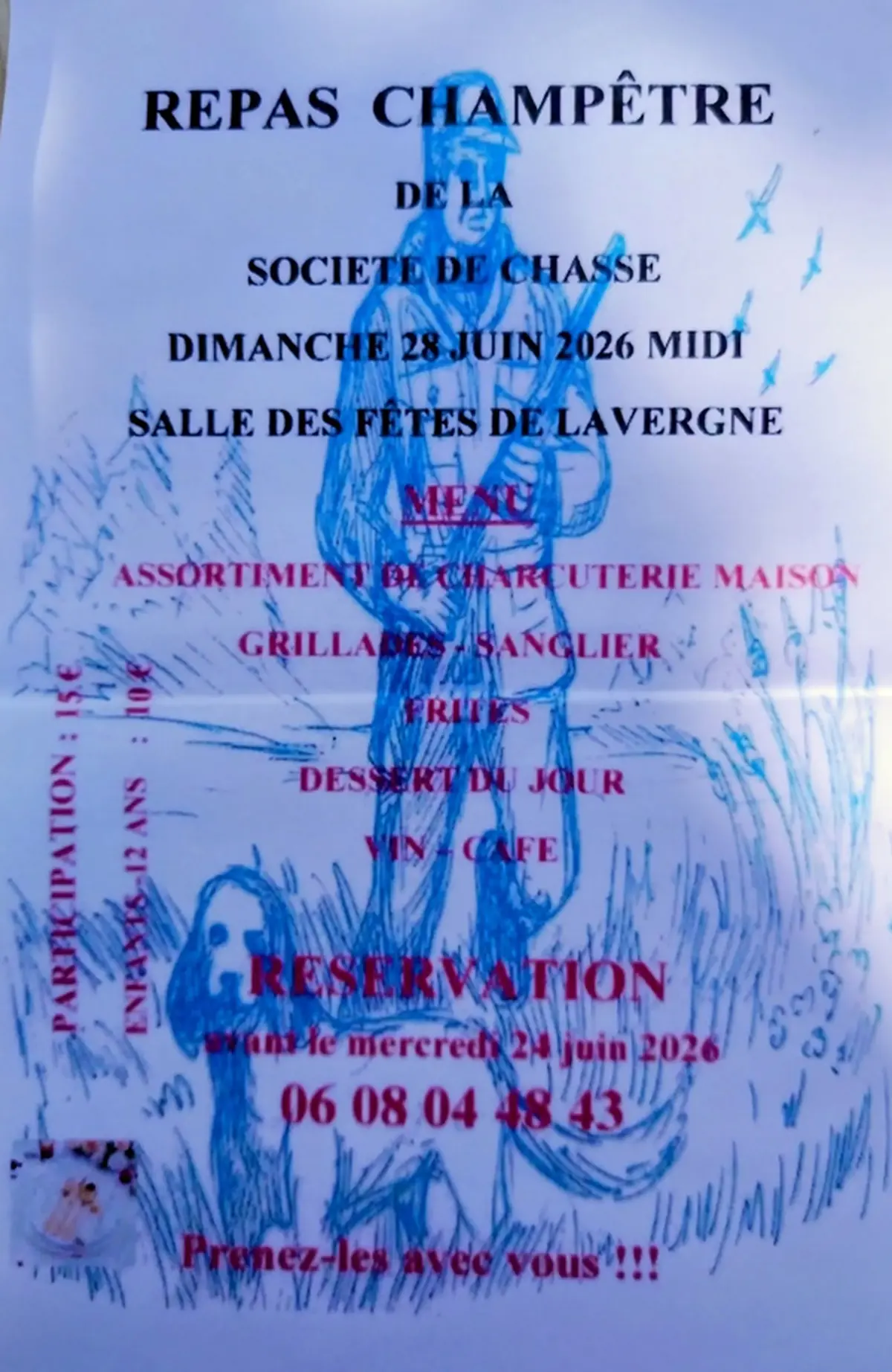 Repas champêtre