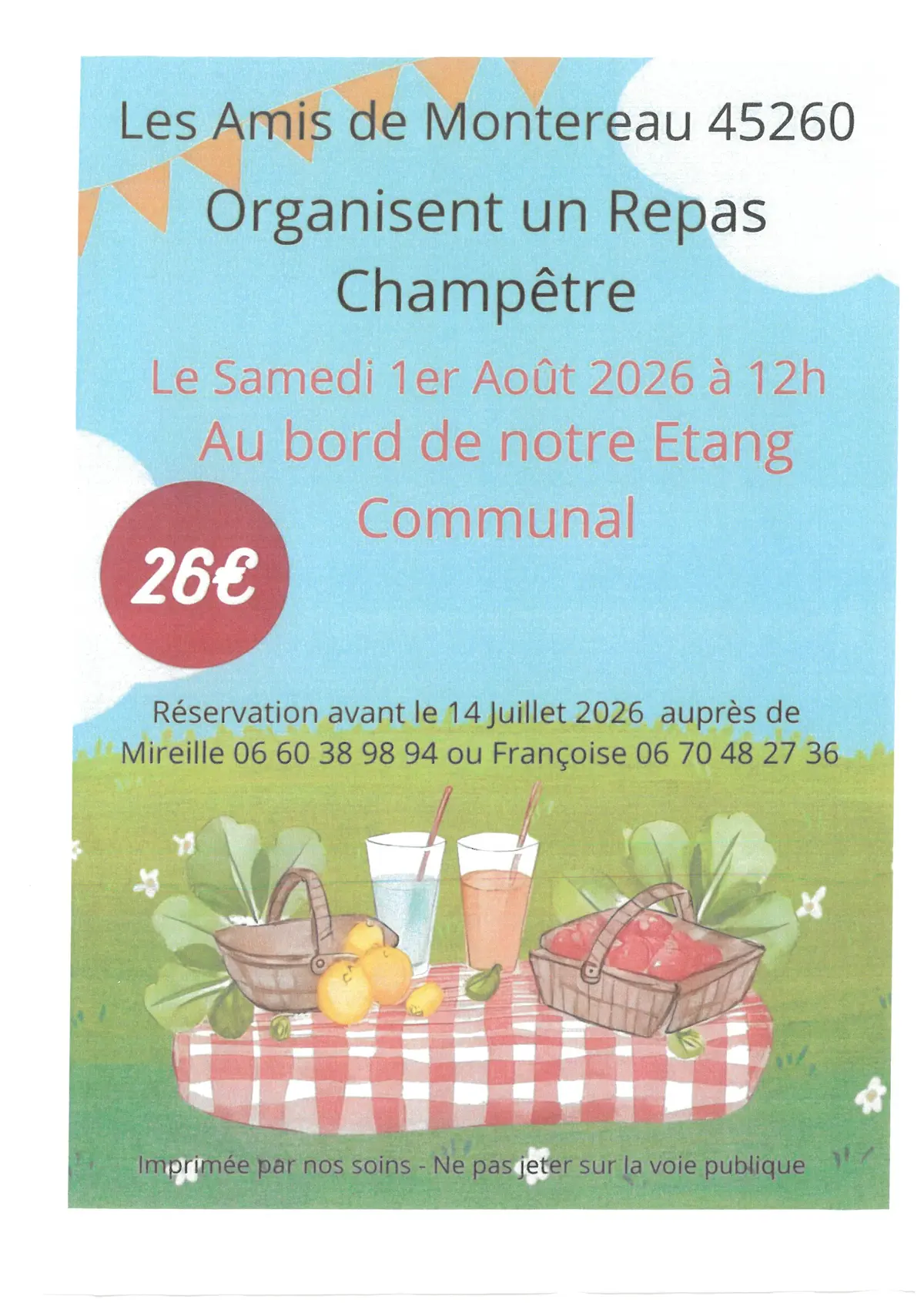 Repas champêtre