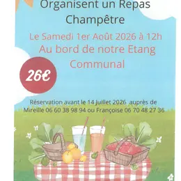 Repas champêtre