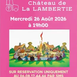 Repas champêtre au Château La Lambertie