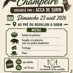 Repas champêtre de l'ACCA