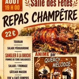 Repas champêtre Sainte Mondane