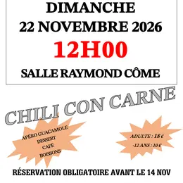 Repas Chili con carne