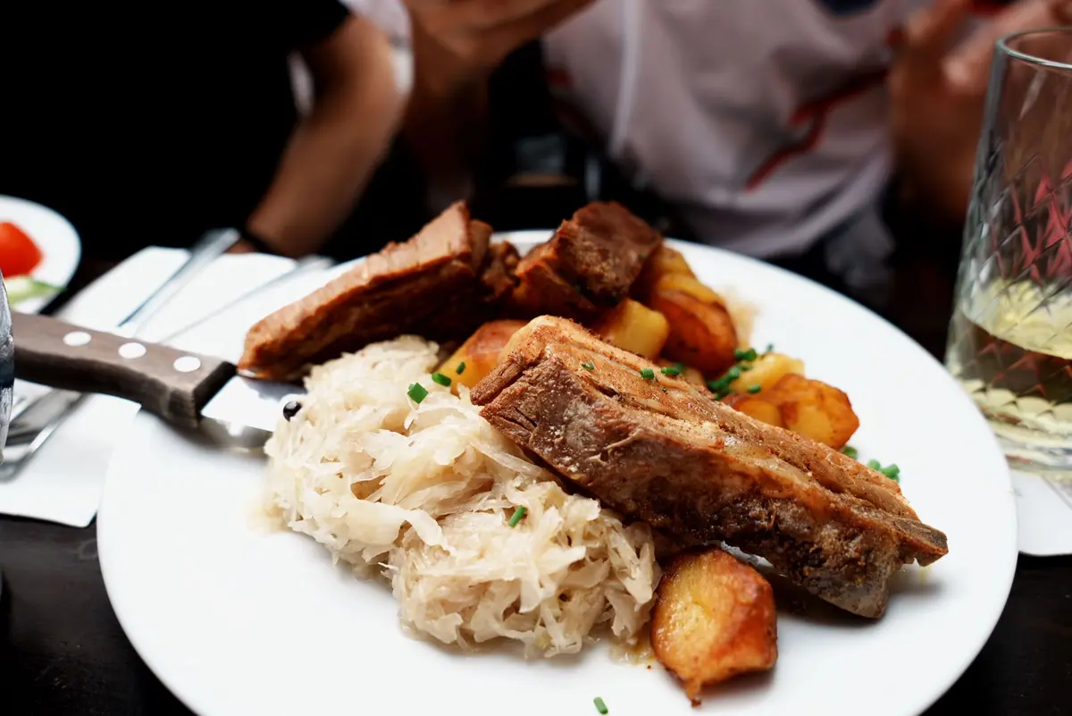 Repas choucroute