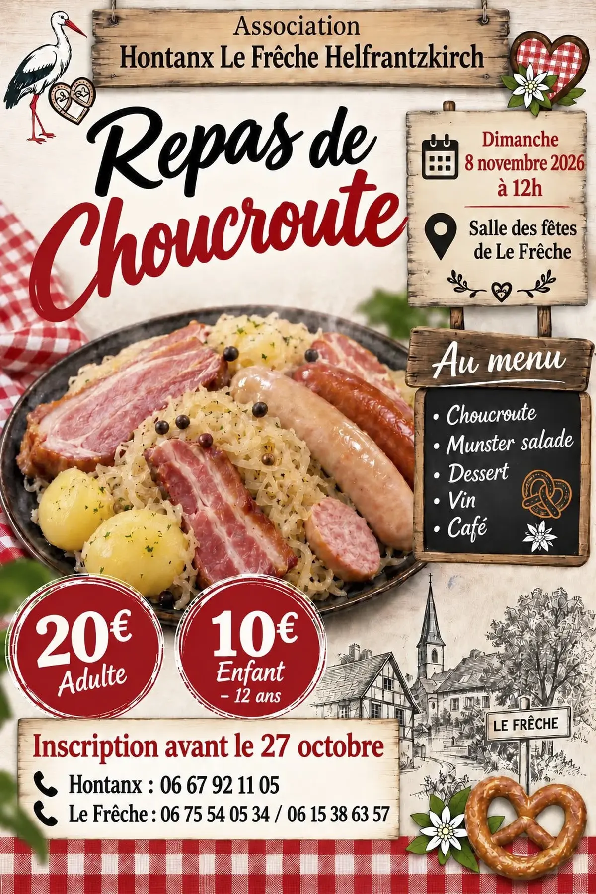 Repas : Choucroute