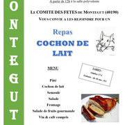 Repas Cochon de lait