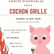 Repas Cochon grillé