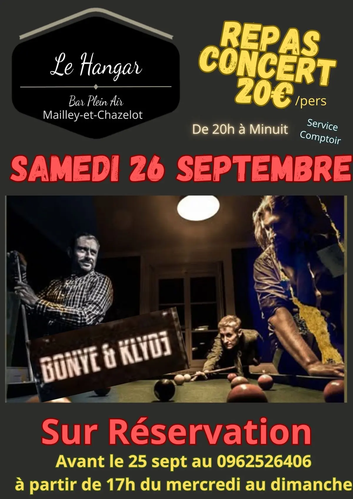 Repas Concert
