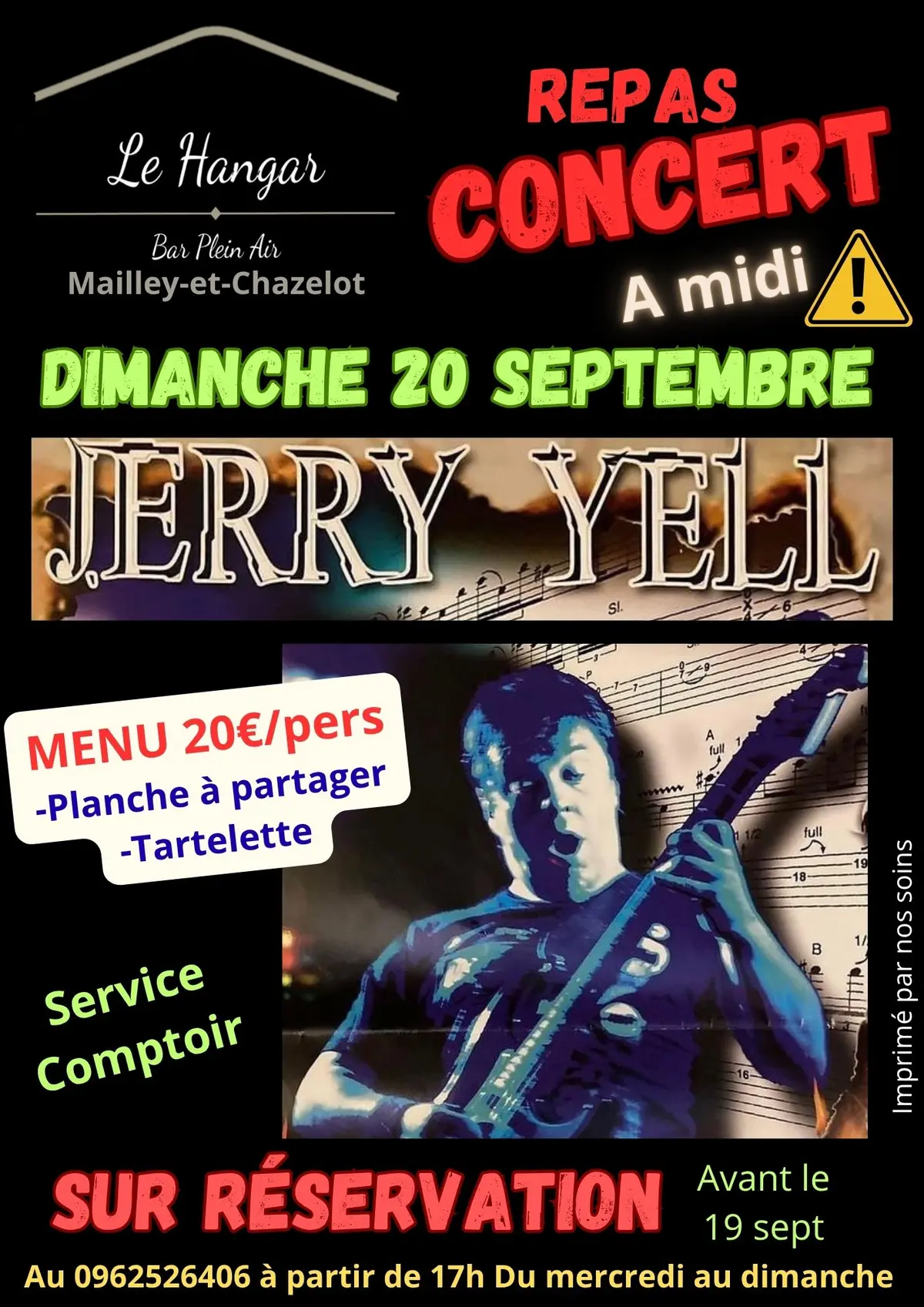 Repas Concert