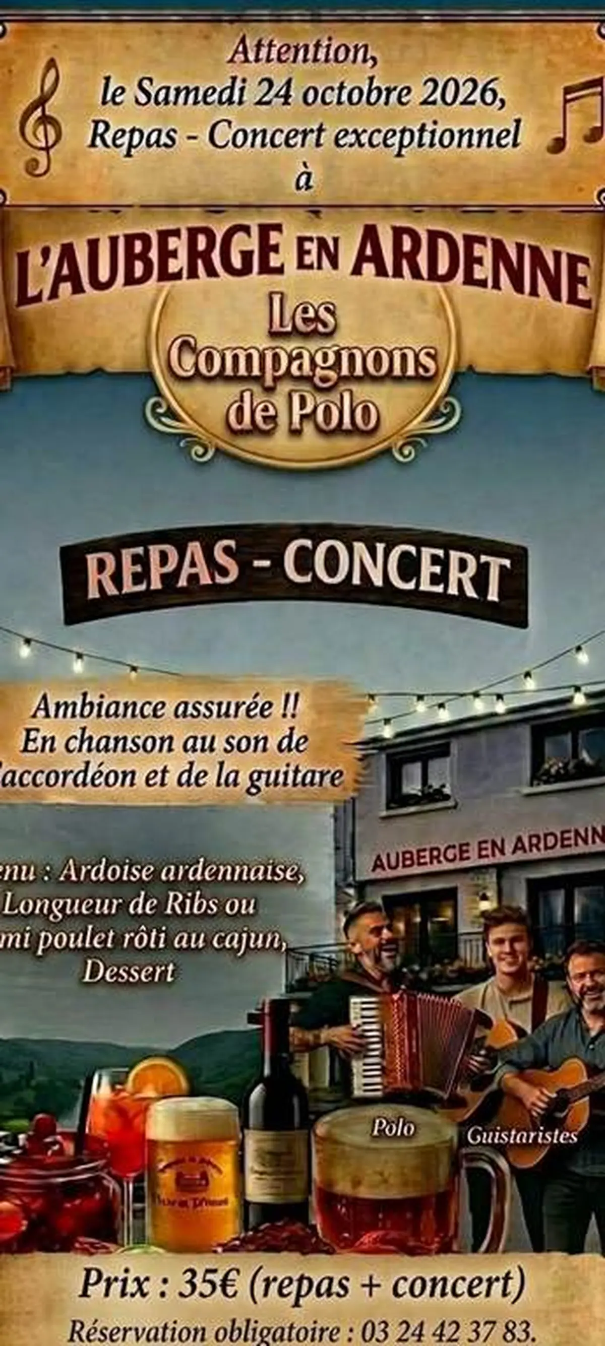 Repas Concert