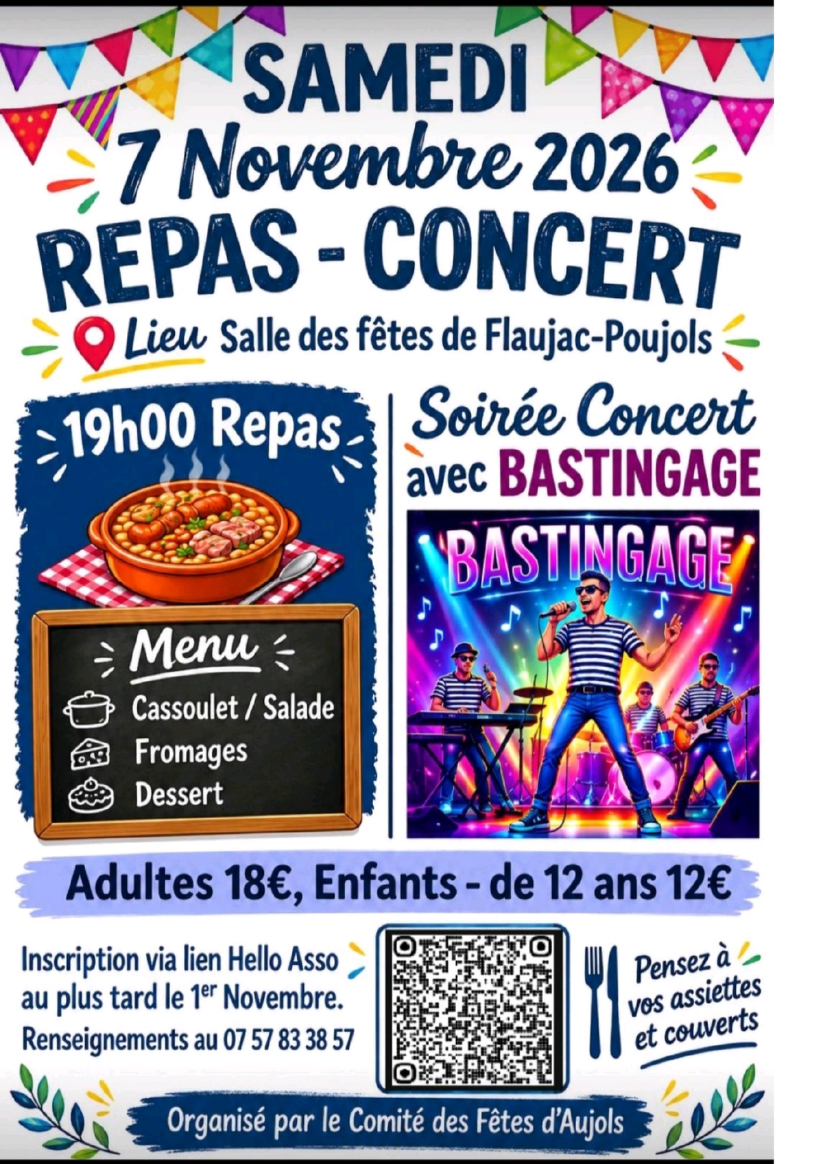 Repas-concert avec Bastingage