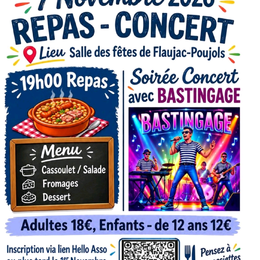 Repas-concert avec Bastingage
