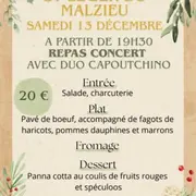 Repas-Concert Avec Duo Capoutchino