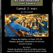 Repas concert avec Mario Macaluso