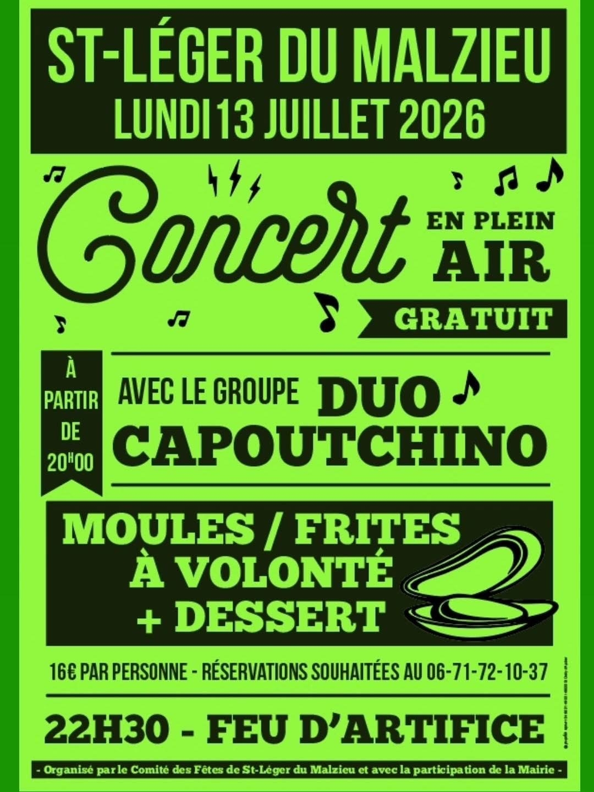 Repas-Concert En Plein Air